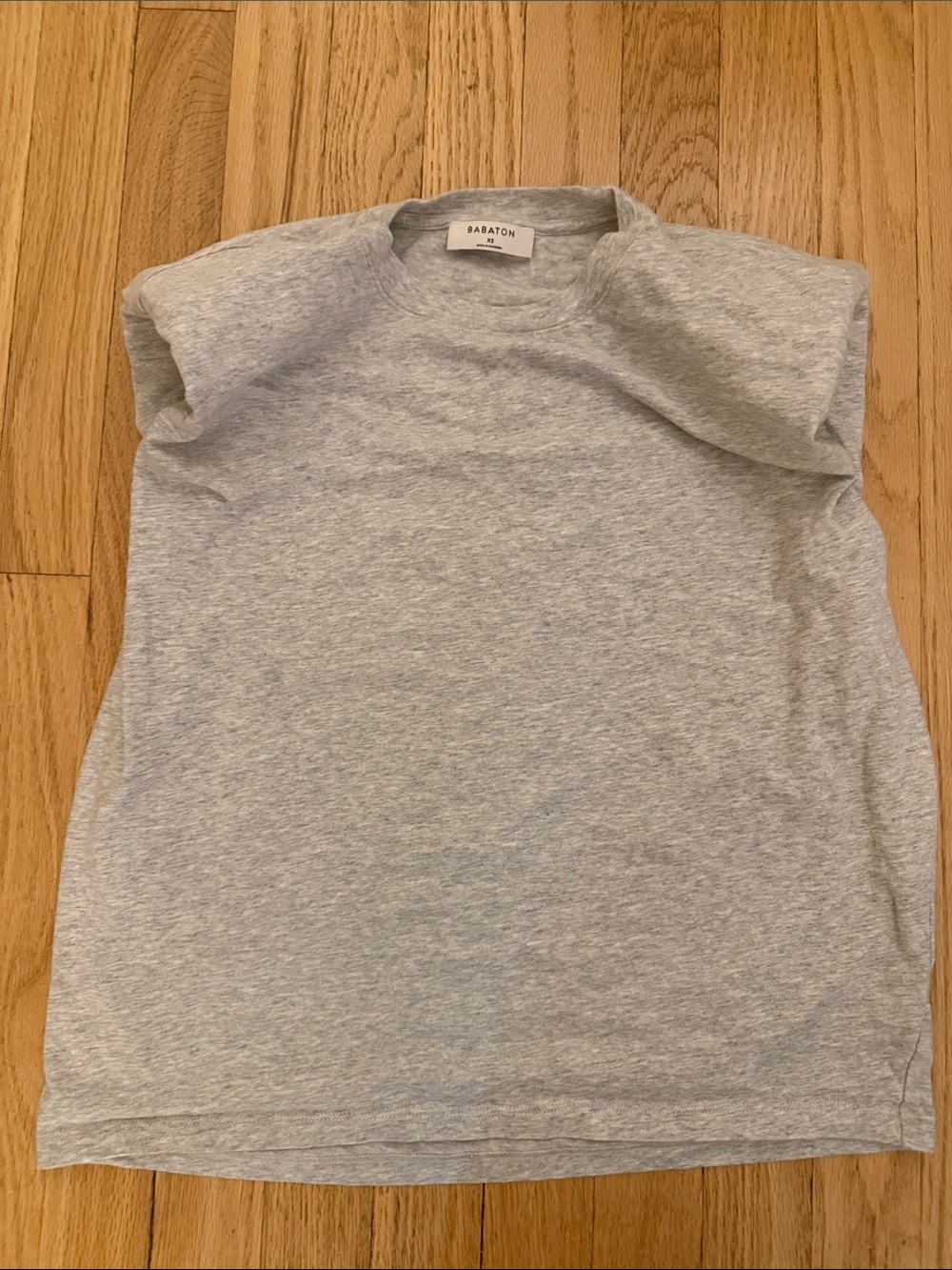Aritzia Babaton Sleeveless Shoulder Pad Tee